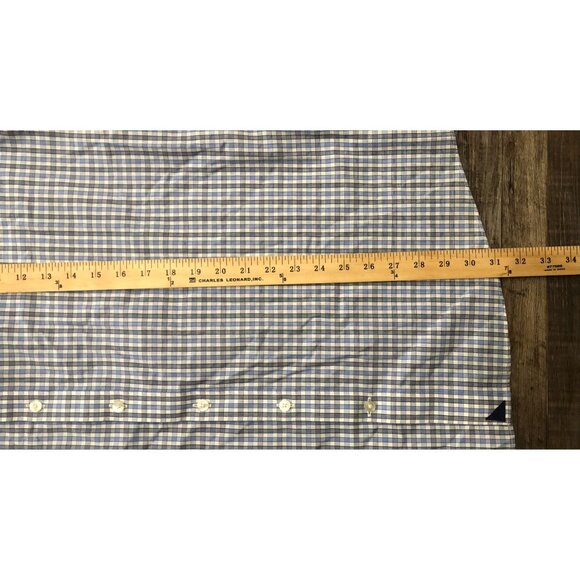 UNTUCKit Long Sleeve Button Down Shirt Blue Plaid XL Tall - Picture 6 of 6